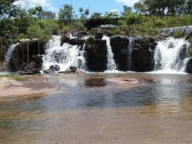 Cachoeira entre Camapu e  Bandeirantes - MS