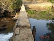 Barragem no Rio Taquarussu